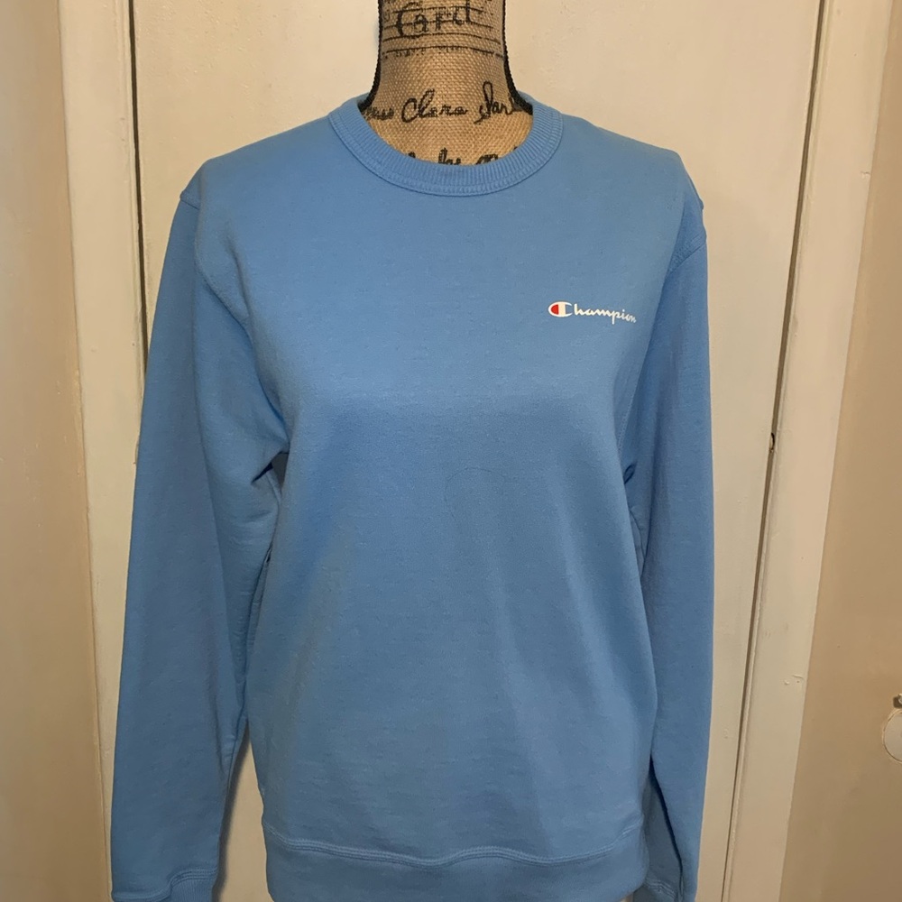 Men’s Champion Sweatshirt (Baby Blue)